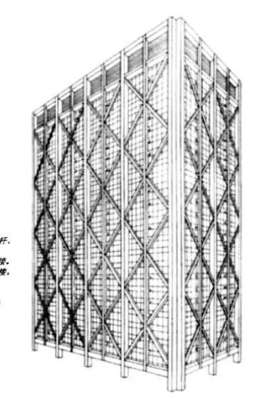 探讨钢结构抗侧构件在高层建筑中的立面表现力