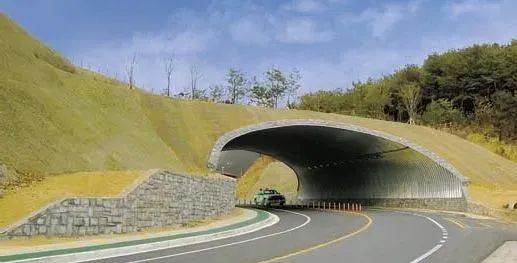 薄壁钢结构的市政隧道，大跨径拱形波纹钢结构工程案例