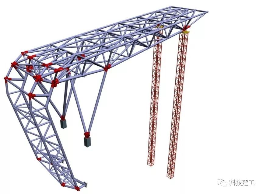 【钢构知识】 体育场径向环形大悬挑钢结构综合施工技术研究