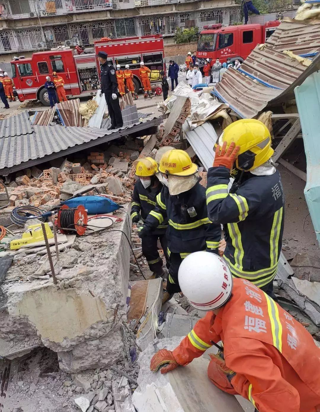 【行业新闻】福州市一座5层民房倒塌，致3人死亡，搜救工作已完成