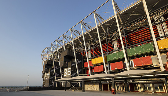 第一座完全可拆卸的集装箱体育场即将建成，2022卡塔尔世界杯974体育场！