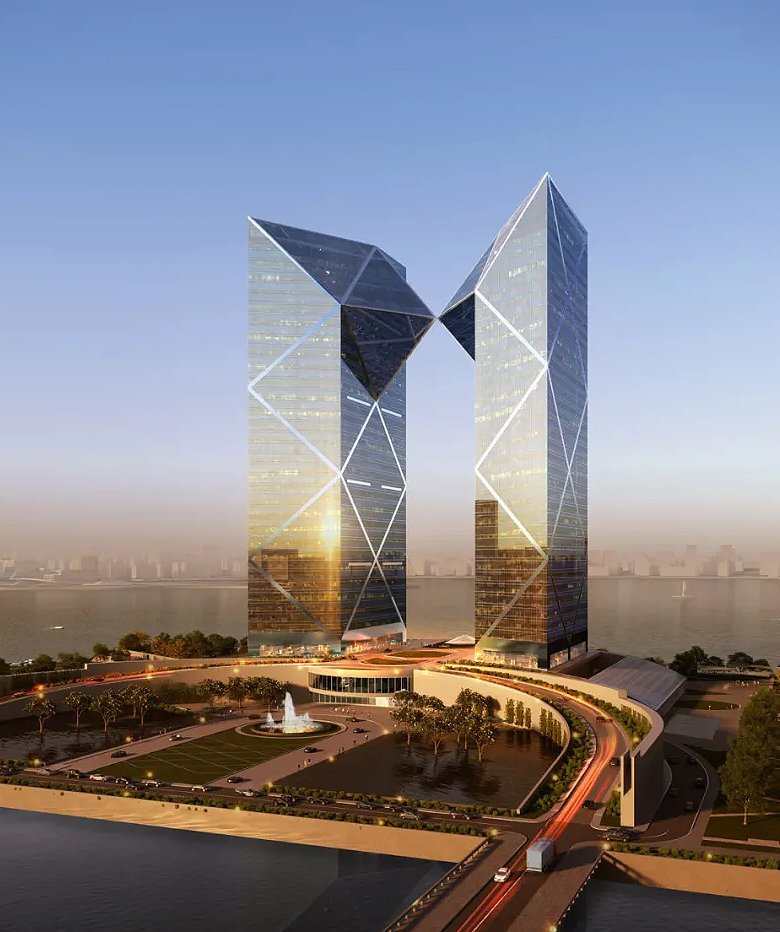 全球在建超高层的银行总部大楼，招商银行全球总部最高，中国有几家？高200+米超高层建筑最新进展