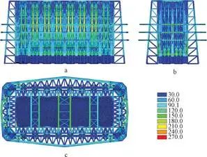 大型地上实验水池钢结构方案研究及计算
