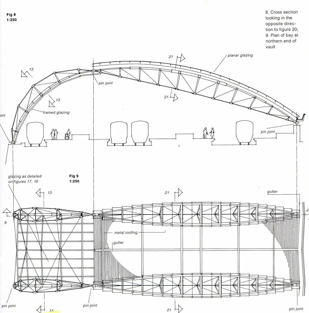 【案例解析】解密结构 – 英国滑铁卢国际列车站 TRAIN-SHED 钢结构顶棚设计