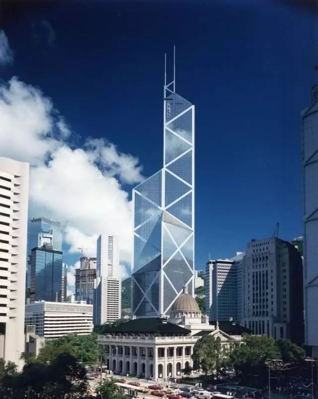 【著名案例】香港中国银行大厦建筑设计图副本