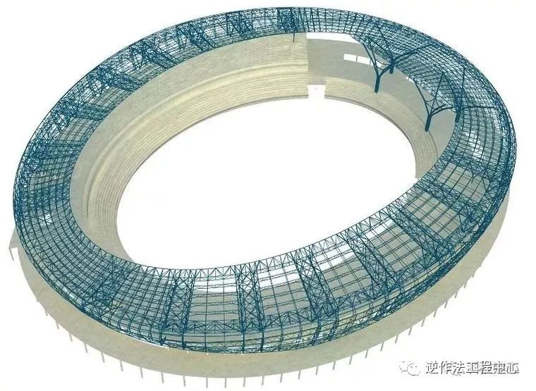 【案例解析】体育场径向环形大悬挑钢结构综合施工技术研究