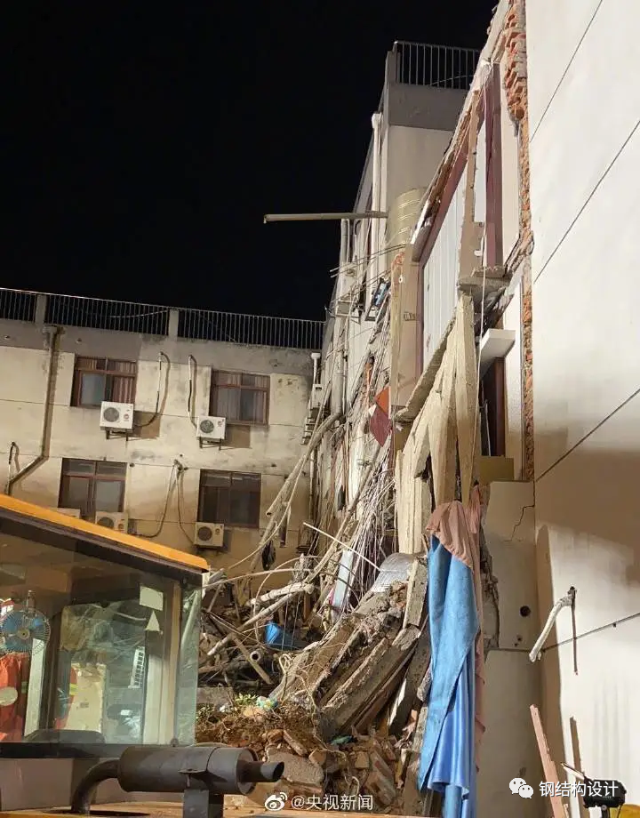 苏州某酒店辅房突然倒塌，已致1人死亡，多人仍失联，老旧混凝土房屋装修需谨慎