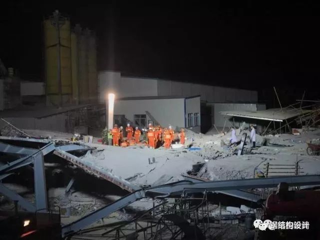 【行业新闻】莆田某在建钢结构房屋坍塌，已致5人死亡，疑底层钢柱失稳导致！