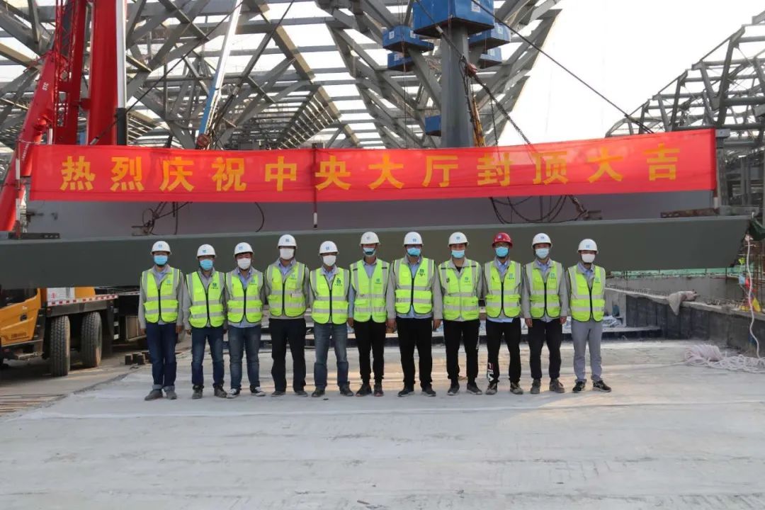 【行业案例】天津国家会展中心一期项目主体结构施工完毕