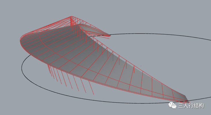 空间钢结构之复杂曲面参数化设计