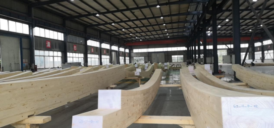 大跨度钢木组合结构--中国天府农业博览园主展馆圆满完工