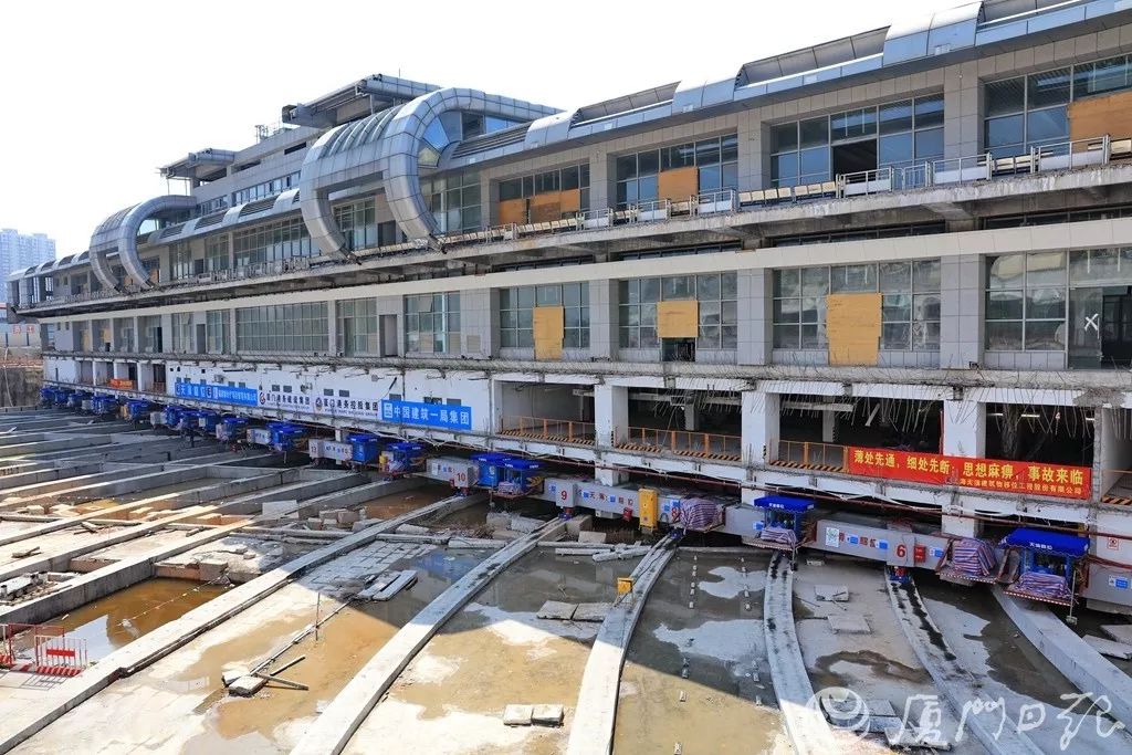 【行业资讯】厦门这个3万吨重的车站成功“平移”288米+转身90°