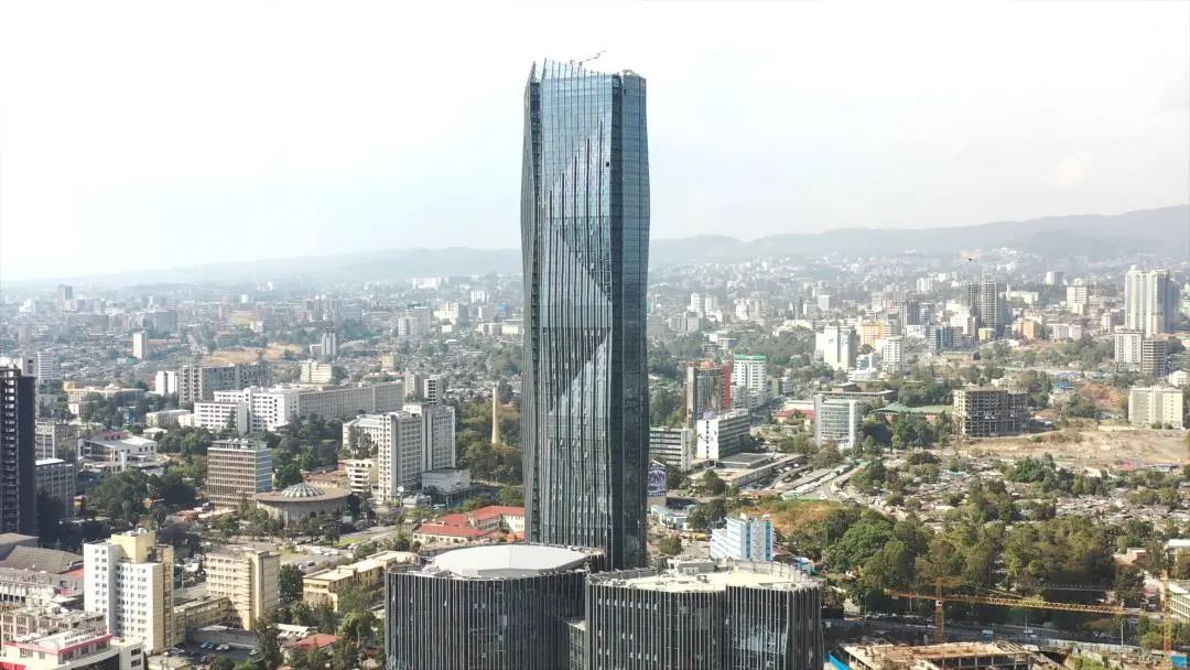 东非第一高楼刷新城市天际线