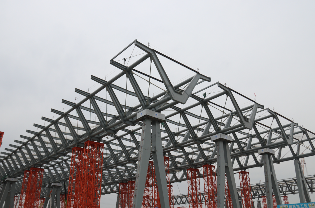 【行业案例】天津国家会展中心一期项目主体结构施工完毕
