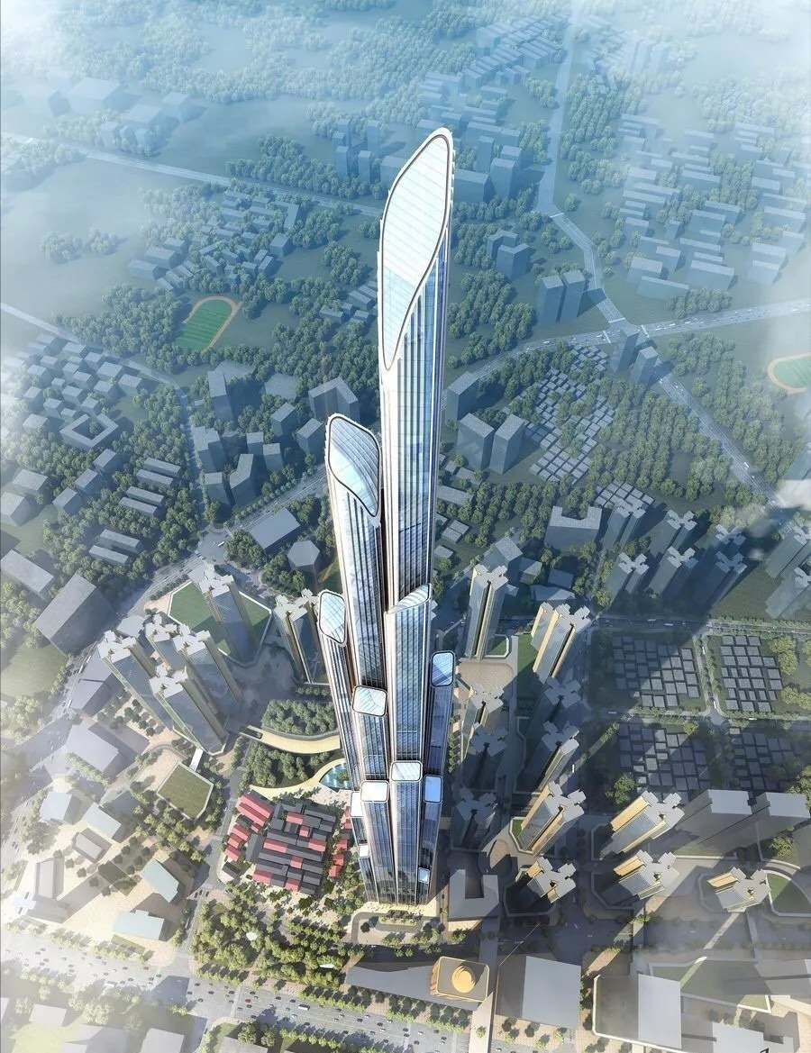 深圳和上海两座在建的400米+超级摩天大楼，先睹为快