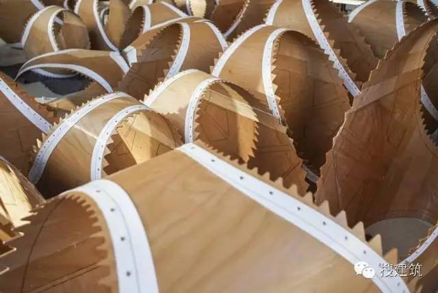 【行业资讯】壳体结构的仿生研究！一个采用木材工业缝纫的建筑
