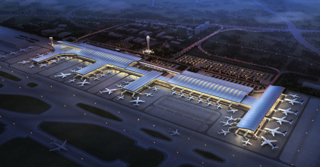 贵阳龙洞堡国际机场3号航站楼主体钢结构工程封顶
