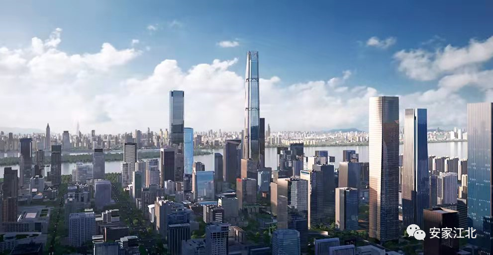 高499.8米，江苏第一高楼“绿地金茂国际金融中心” ，冲出地面