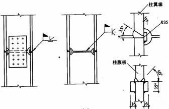 【钢构知识】钢结构常见的几种梁柱刚性连接形式