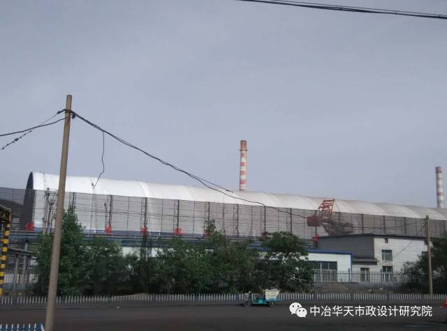 【行业资讯】大跨度煤棚介绍—广西钦州电厂煤棚