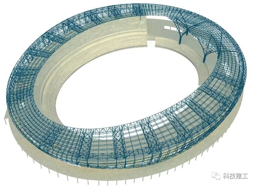 体育场径向环形大悬挑钢结构综合施工技术研究