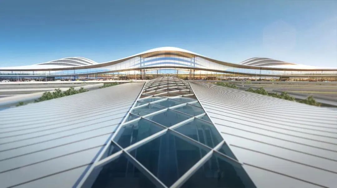 乌鲁木齐机场航站楼钢结构工程全面封顶，钢铁“凤凰”即将振翅天山