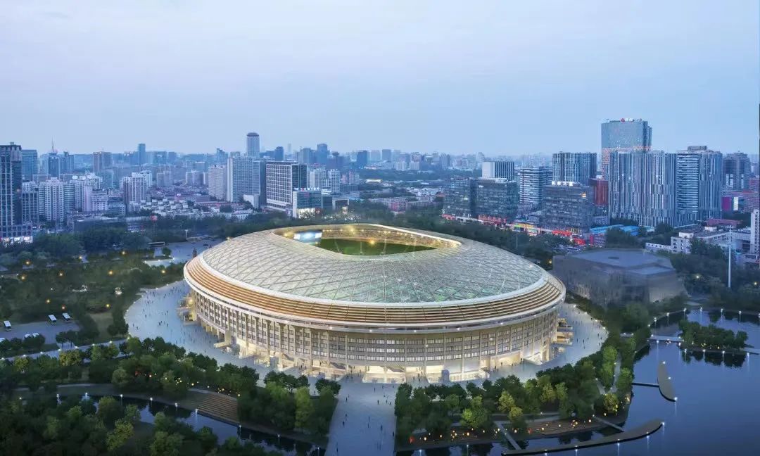 北京“工体碗”亮相，钢结构穹顶施工完成