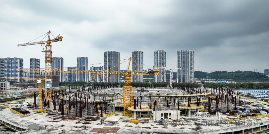 广州恒大足球场 即将复工，采用单层网壳+索承网格结构