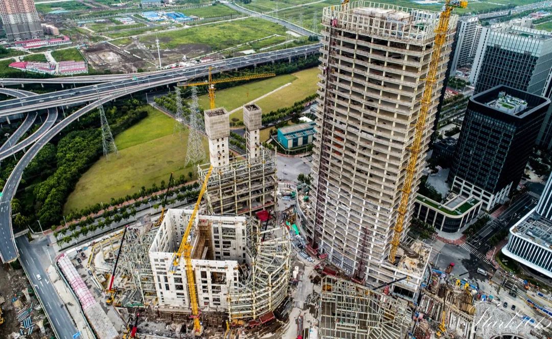 1.3万吨用钢量的36层甲级写字楼，上海前滩31（前滩信德项目）顺利完成竣工验收