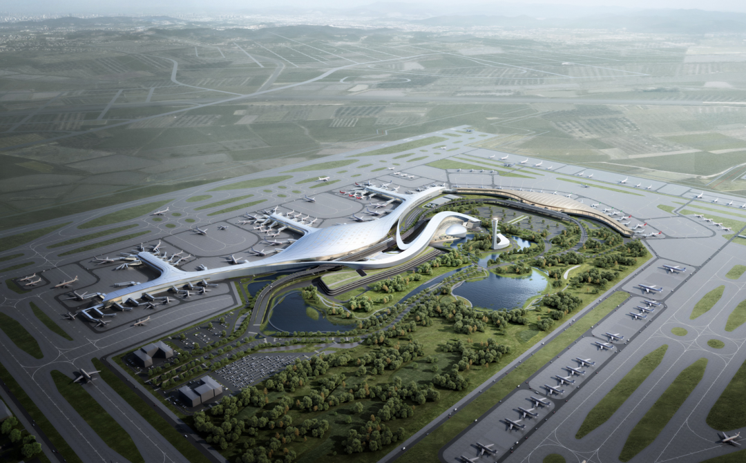 17万平方米屋盖面积，合肥机场改扩建：T2航站楼首根钢结构屋盖梁吊装