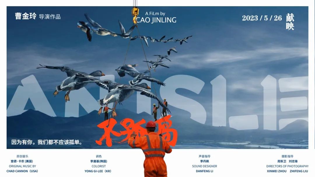 《不孤岛》“中国速度”背后的平凡与伟大，中央援港应急医院建设纪录电影，5月26日《不孤岛》全国上映