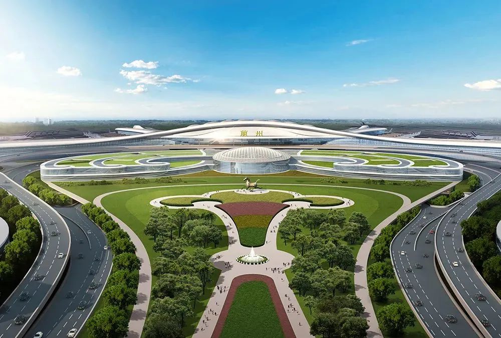 兰州中川国际机场三期主体结构顺利合拢