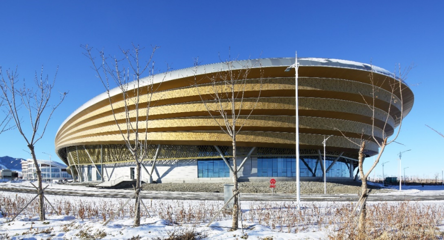 局部三层张弦桁架，新疆冰上运动中心速滑馆屋盖