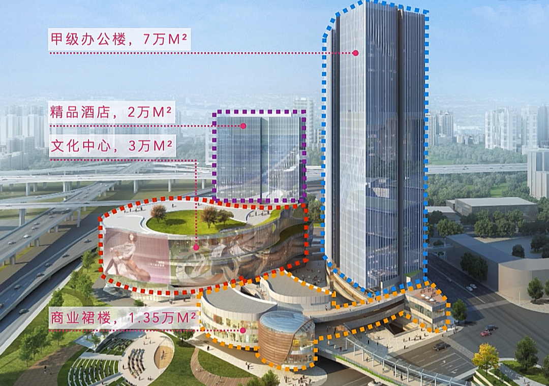 1.3万吨用钢量的36层甲级写字楼，上海前滩31（前滩信德项目）顺利完成竣工验收
