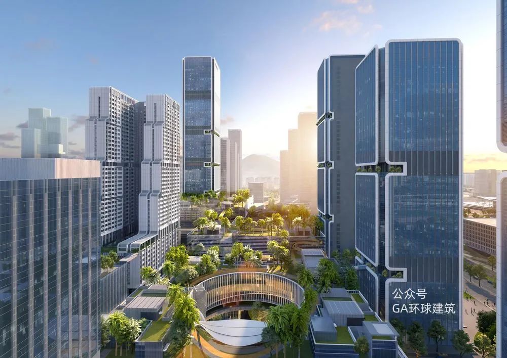深圳南山科技创新中心钢结构连廊合龙