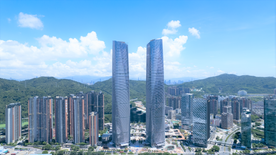 356米，中国最高等高双子塔高效建设