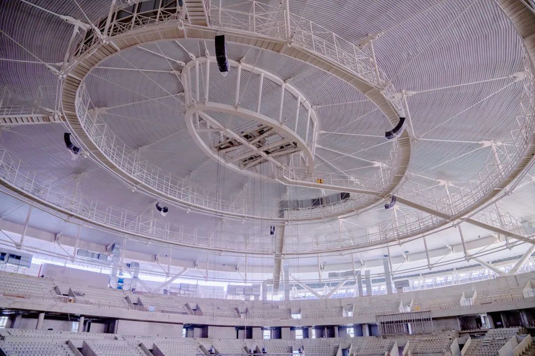 124米超大跨度索穹顶，大湾区“鸟巢”，顺德区德胜体育中心项目