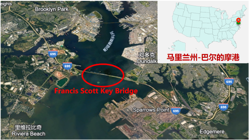 2632米钢拱连续桁架桥垮塌，美国第二大跨度巴尔的摩连续钢桁架桥倒塌事故分析