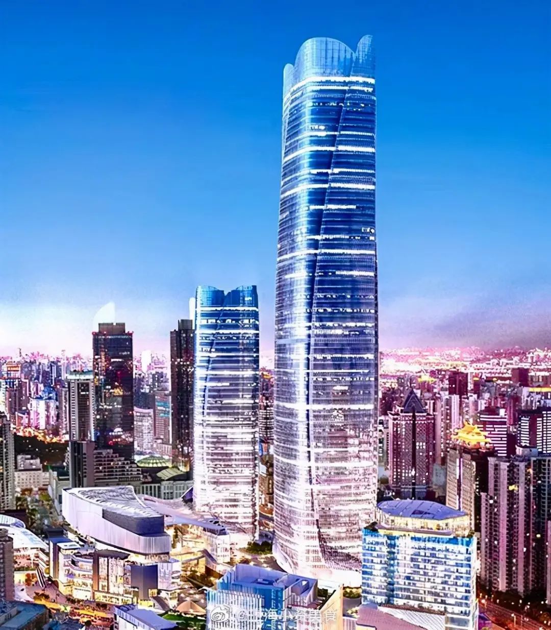 340米用钢量3.3万余吨，浦西第一高楼徐汇中心T2塔楼外框钢结构顺利封顶