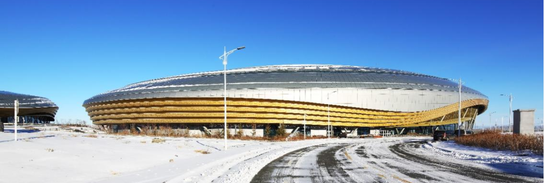 局部三层张弦桁架，新疆冰上运动中心速滑馆屋盖