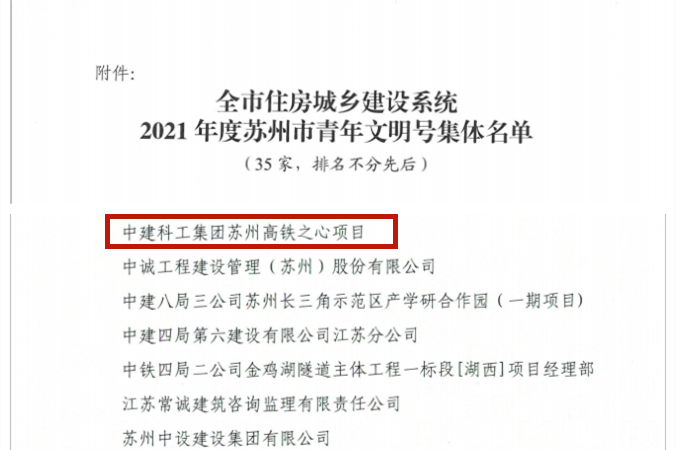 “钢框架+砼核心筒+双向交叉网格”结构，苏州高铁之心项目通过竣工验收